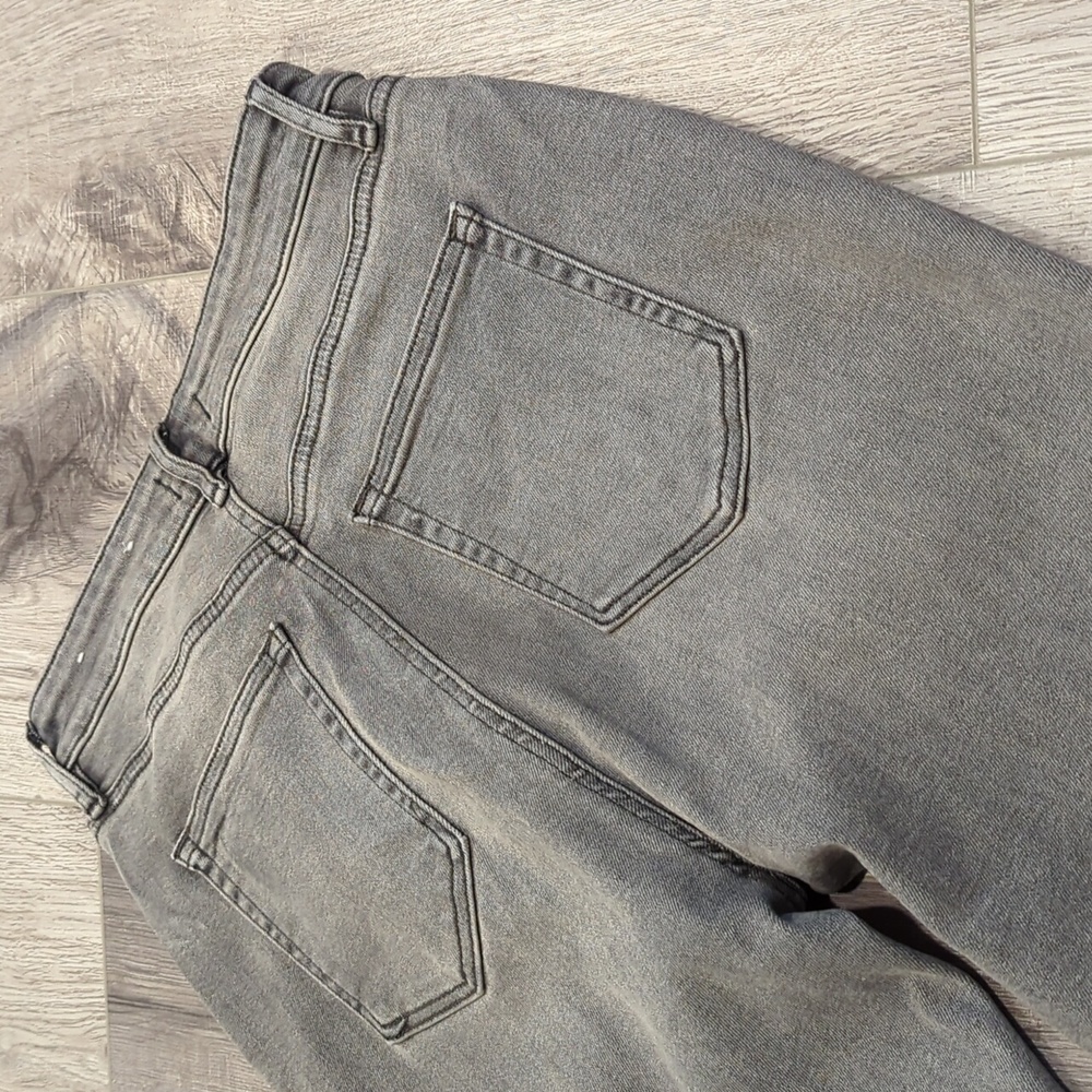 Loft Grey High Rise Skinny Jeans - Picture 6 of 11